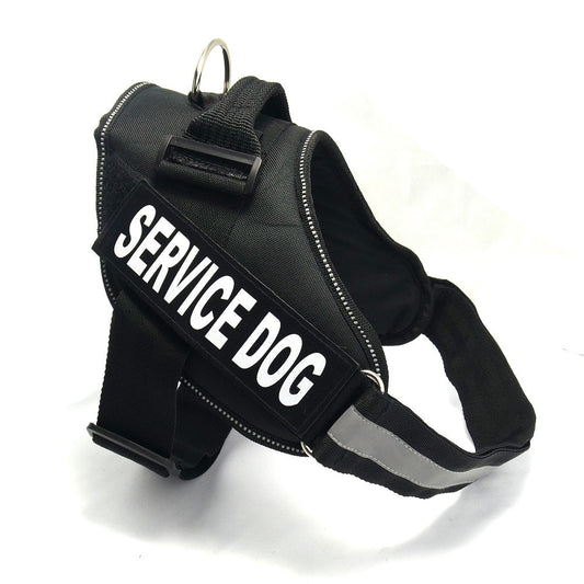 KFX-6438333 Durable Nylon Chest Harness for Medium and Large Dogs, Comfortable Fit, Adjustable Sizes XXS-XXL