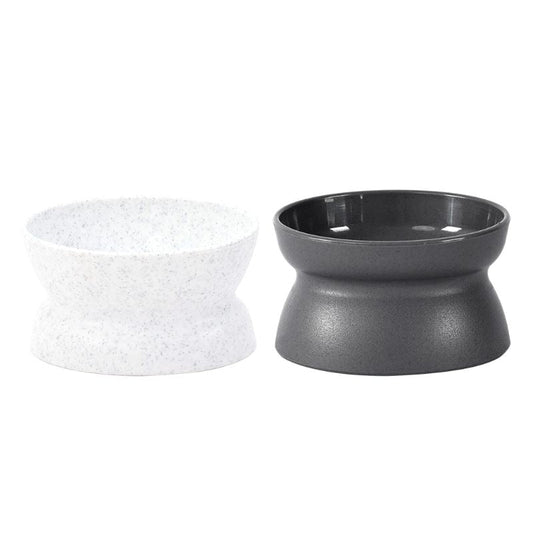 KFX-6444989 Elevated Cat Bowl with Ergonomic Design for Natural Eating Posture