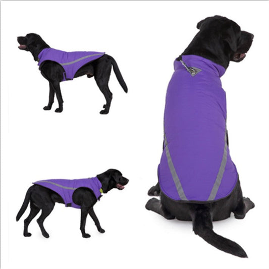 KFX-6460477 Casual Cotton Winter Coat for Dogs - Sizes S to XXL, Comfortable and Warm Pet Apparel