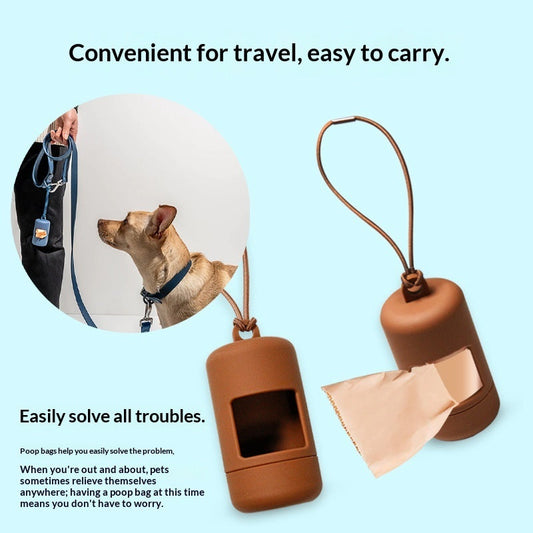 KFX-6512573 Portable Dog Poop Bag Dispenser – Multiple Colors Available