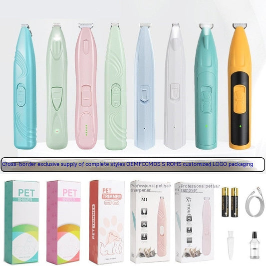 KFX-6541117 Electric Pet Hair Remover with Cleaning Brush and Clipper - Multi-Color Options