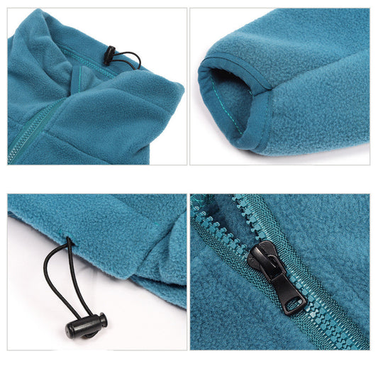 KFX-6562749 Thick Four-Corner Cotton Clothing for Medium and Large Dogs - Autumn and Winter Polar Fleece Apparel