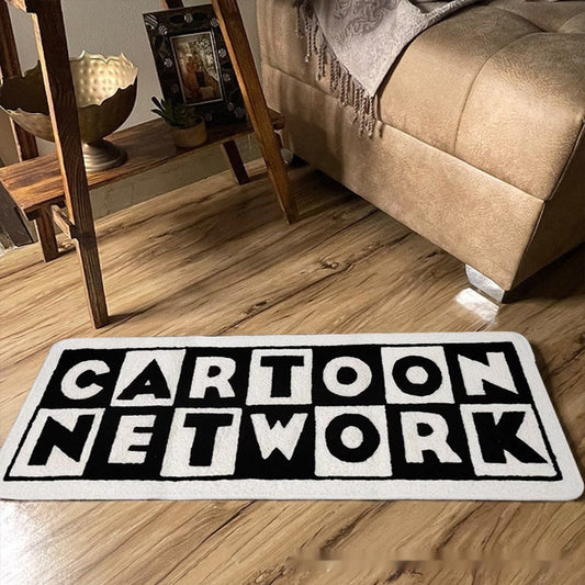 KFX-6571965 Simple Letters Cashmere Cat Pet Pad - Soft Polyester Fiber Mat in Multiple Sizes