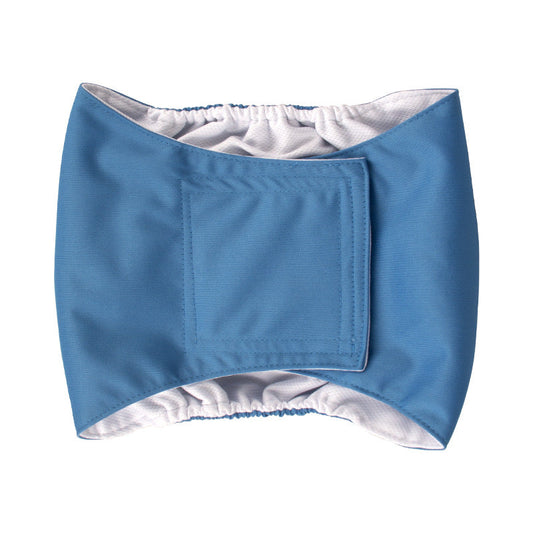 KFX-6582205 Dog Diapers for Male Pets - Comfortable PUL Microfiber Mesh in Various Colors and Sizes
