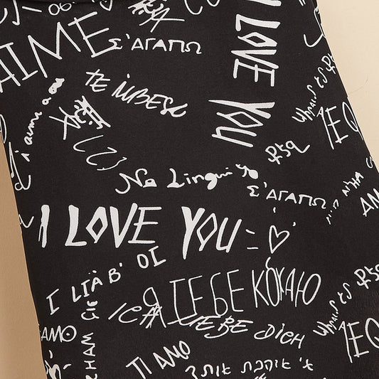 KFX-6587197 I Love Your Printed Cotton Dog Shirt for Small Dogs - XS to XL Sizes Available
