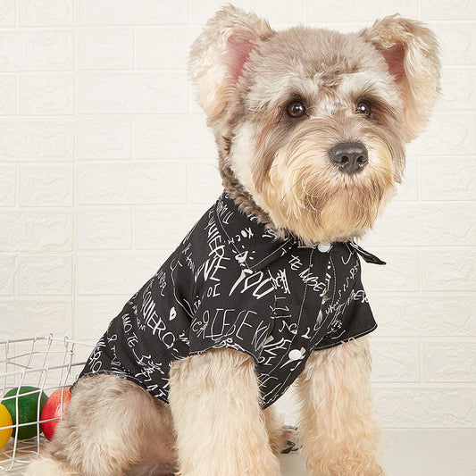 KFX-6587197 I Love Your Printed Cotton Dog Shirt for Small Dogs - XS to XL Sizes Available