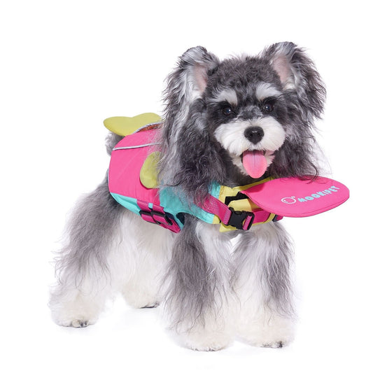 KFX-6607421 Dog Life Vest for Large Breeds - Pink, Available in Sizes S, M, L