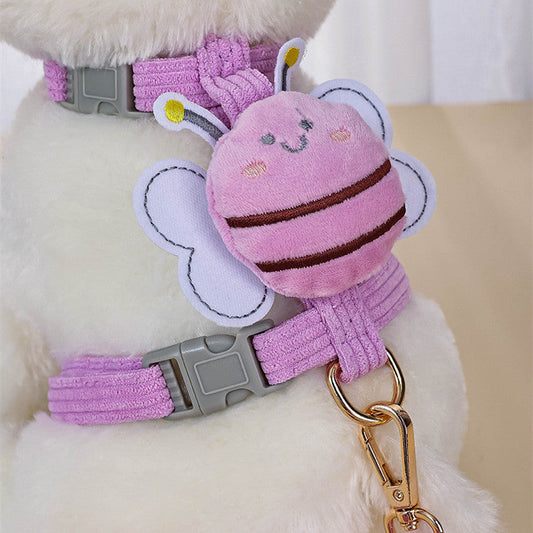 KFX-6641213 Adjustable Pet Traction Vest with Rope for Small Dogs - Multiple Colors Available