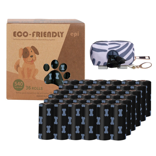 KFX-6659133 Eco-Friendly Pet Waste Garbage Bags - Thick, Fragrant, Multiple Roll Options