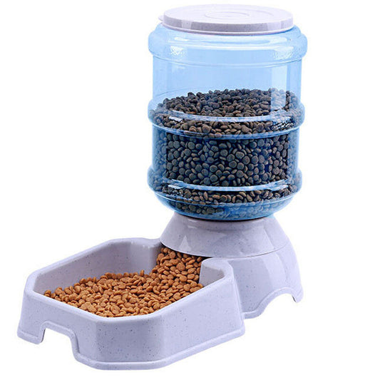 KFX-6716477 Automatic Pet Feeder for Dogs and Cats - 3.8L Capacity, Durable Plastic Design