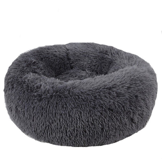 KFX-6737981 Cozy Round Pet Nest with Soft Cloth Material - Available in Multiple Sizes