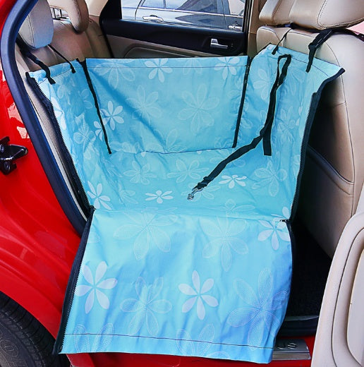 KFX-6795965 Waterproof Pet Car Cushion Bag for Front or Back Seat, Universal Fit