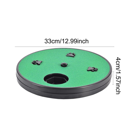 KFX-6851005 Rotatable Dog Nail File Board with Slow Feeder and Suction Cup for Nail Grinding and Treat Dispensing
