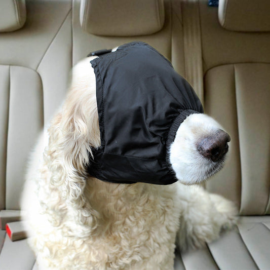 KFX-6858941 Dog Stabilizer Eye Mask for Calmness During Grooming and Travel