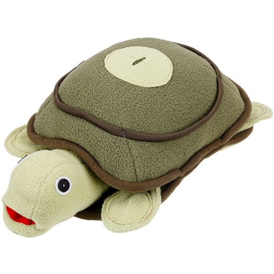 KFX-6864701 Interactive Dog Tortoise Plush Toy for Sniffing, Food Leaking, and Training Development