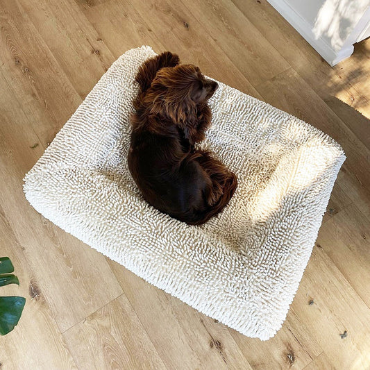 KFX-6869053 Extra-Thick Removable and Washable All-Season Dog Sofa Bed with Plush Sleeping Mat