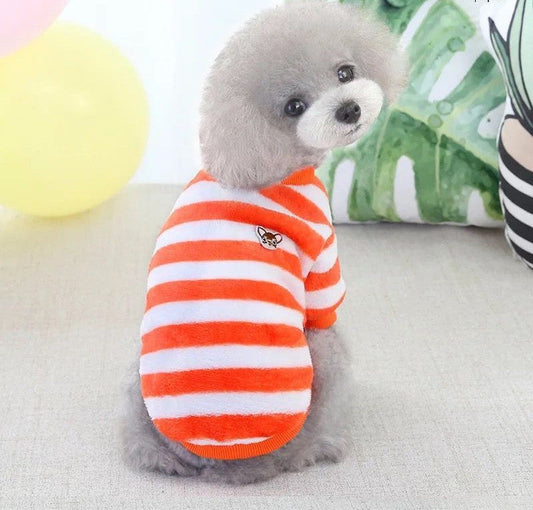 KFX-6887357 Cozy Autumn and Winter Sweater for Small Dogs and Pomeranians in Various Fun Designs