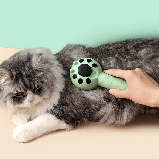 KFX-6899389 Insect-Shaped Cat Hair Removal Comb - Efficient Plastic Grooming Tool for Easy Pet Cleaning