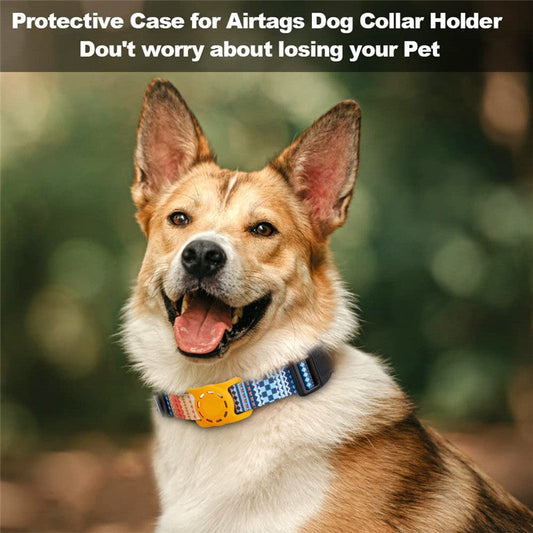KFX-6911293 Adjustable Striped Digital Print Collar for Dogs and Cats in Various Colors