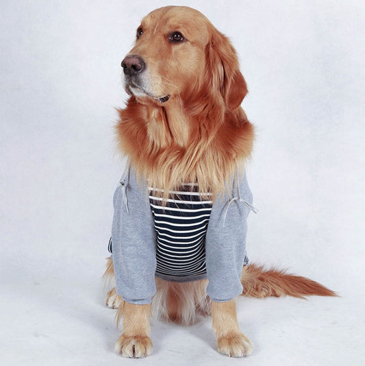 KFX-6914365 Cozy Cotton Dog Clothes for Autumn and Winter with Multiple Sizes