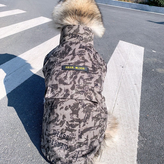 KFX-6919229 Custom Camouflage Outdoor Clothing for Pets - 100% Cotton