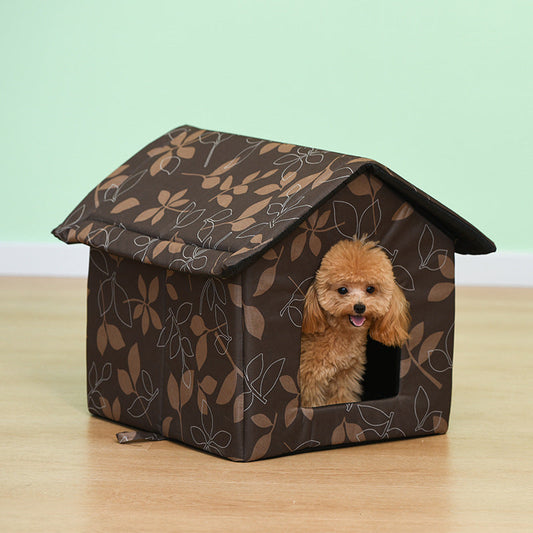 KFX-6930621 Outdoor Waterproof Pet Kennel in Multiple Camouflage Designs, Available in Sizes S, M, L