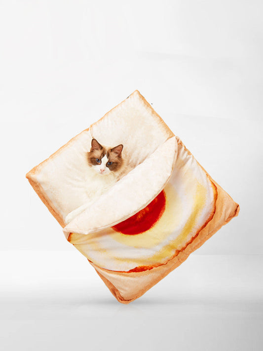 KFX-6934589 Civet Cat Litter Warm Bread Series for Small Dogs and Cats - Whole Wheat, Fried Egg Toast, Croissant Varieties