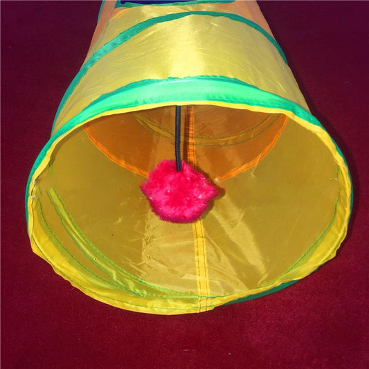 KFX-6941373 My Neighbor Totoro Cat Tunnel Toy - Splicing Design, Polyester, 120cm Long