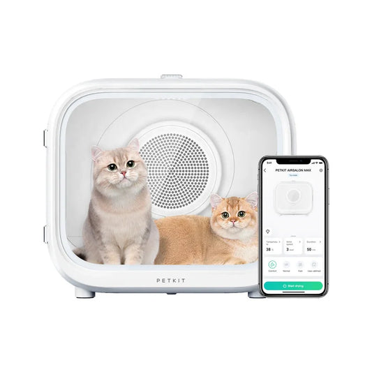 KFX-696083 Automatic Pet Hair Drying Box with 60L Capacity and Smart Temperature Control for Cats and Small Dogs