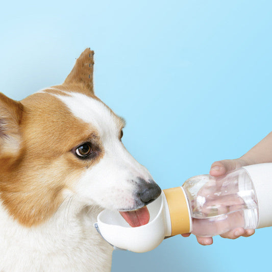 KFX-6980669 Portable Dog Water Cup with Wide Opening – Safe, Easy-to-Clean Pet Drinking Flask