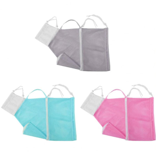 KFX-7015229 Pet Bath Bag - Fabric Cleaning Solution in Green & White, Pink & White, Off-White Options