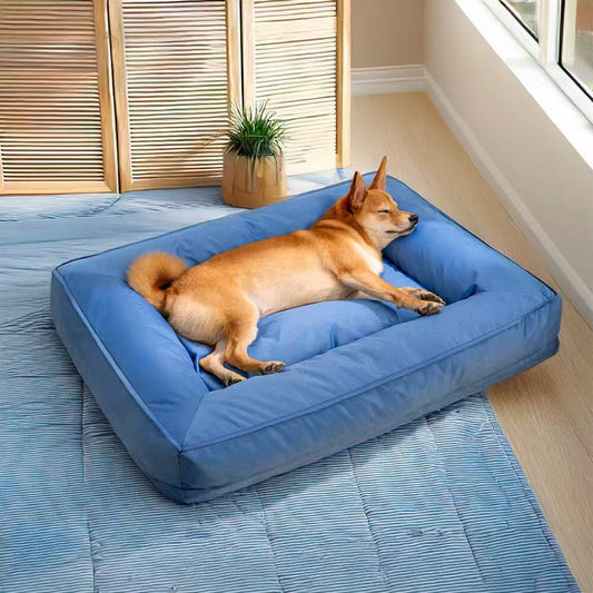 KFX-7017405 Orthopedic Dog Bed with Full Surround Support – Waterproof Oxford Cloth, Various Sizes Available