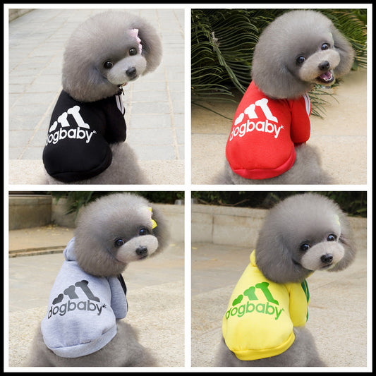 KFX-7017533 Warm and Cozy Hoodies for Small Dogs and Cats - Stylish Pet Clothing for Yorkies and Chihuahuas