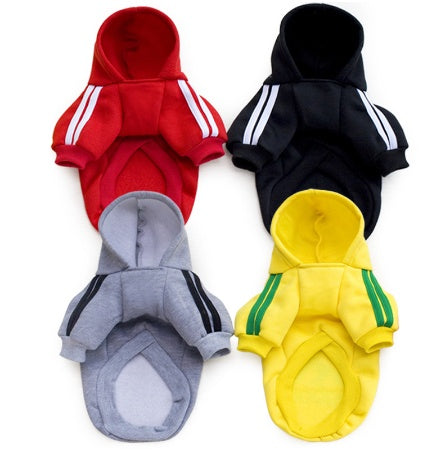 KFX-7017533 Warm and Cozy Hoodies for Small Dogs and Cats - Stylish Pet Clothing for Yorkies and Chihuahuas