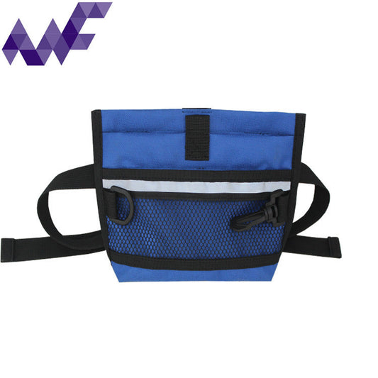 KFX-7031101 Pet Snack Bag for Training Outings - Blue, Black, Red, Oxford Cloth, 22x18x5 cm
