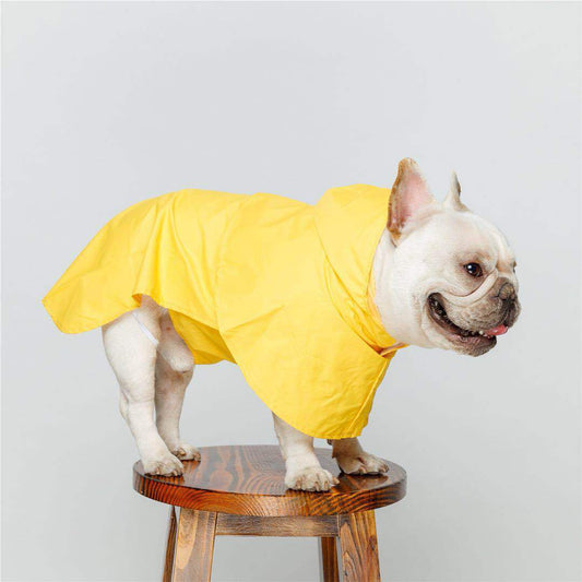 KFX-7065789 Waterproof PVC Pet Raincoat for All Sizes and Genders