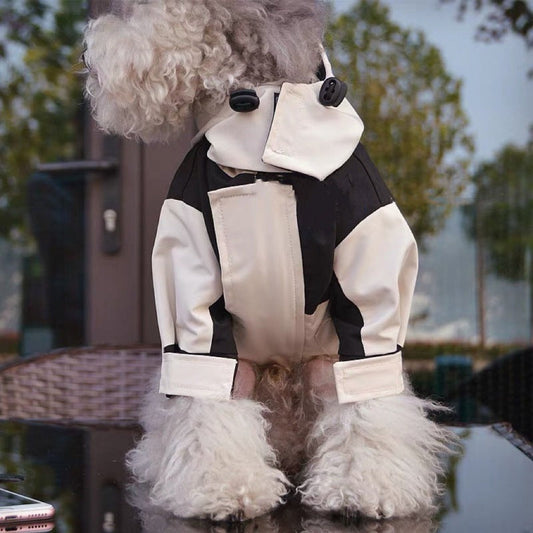KFX-7085245 Warm Coral Fleece Dog Clothes for Autumn and Winter in Multiple Sizes