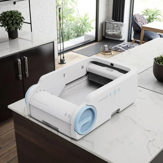 KFX-709779 Automatic Self-Cleaning Cat Litter Box with Odor Control and Easy Clean Features