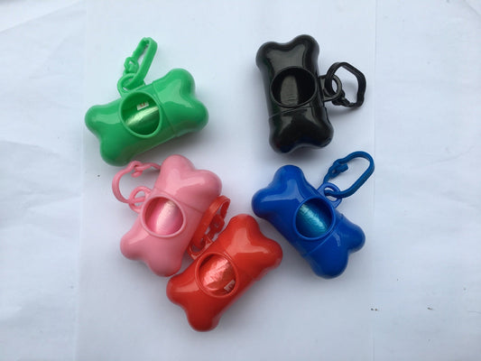 KFX-7160765 Pet Bone Design Garbage Bag Dispenser in Multiple Colors