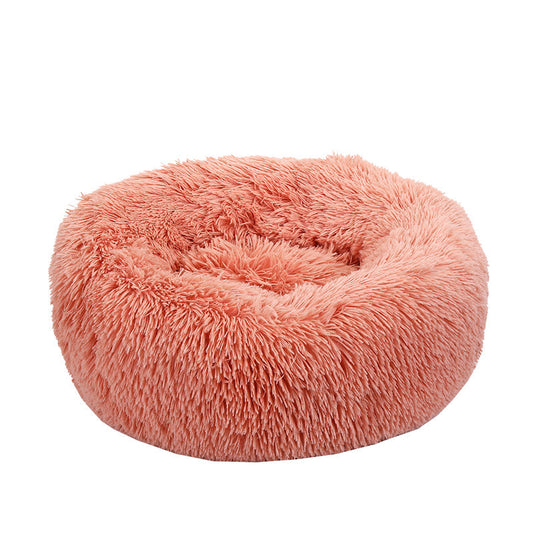 KFX-7169725 Plush Dog Bed in Multiple Colors and Sizes – Soft Long Wool Pet Kennel