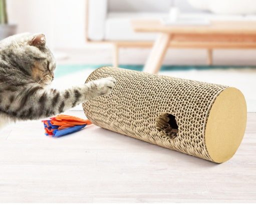KFX-7171645 Eco-Friendly Corrugated Paper Cat Scratching Board for Play and Relaxation