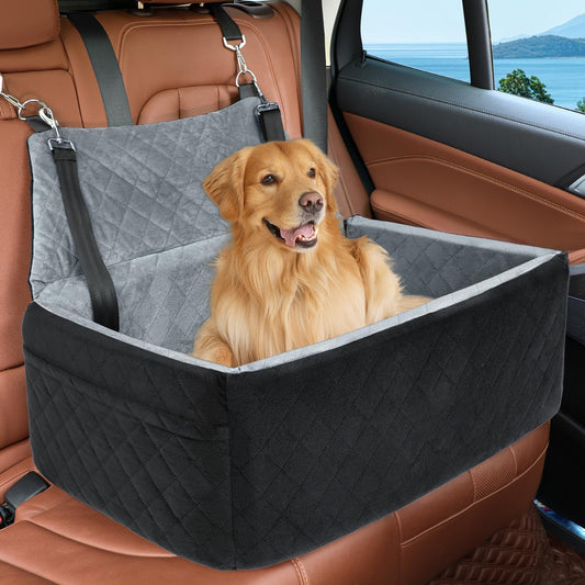 KFX-7173309 Nylon Car Rear Doghouse - Removable and Washable Pet Mat in Various Colors