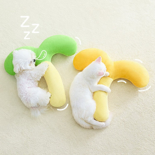 KFX-7225149 Comfortable Neck Support Pillow for Cats and Dogs - Cozy Pet Mat for Winter Sleep