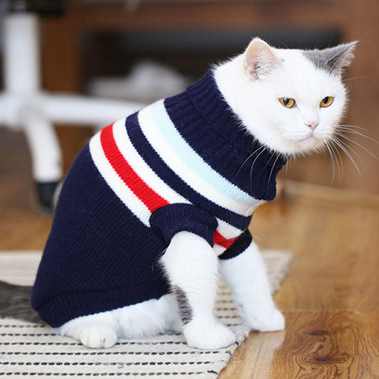 KFX-7256637 Cozy Thickened Winter Sweater for Dogs and Cats, Anti-Hair Falling, Available in Five Sizes