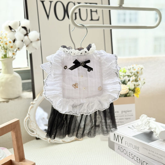 KFX-7263677 White Yarn Gauze Skirt Dress for Dogs - XS to XL Sizes Available