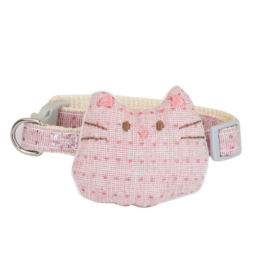 KFX-7271997 Multicolor Random Pet Bow Tie for Cats - 12 Pieces per Card, Casual Polyester Style