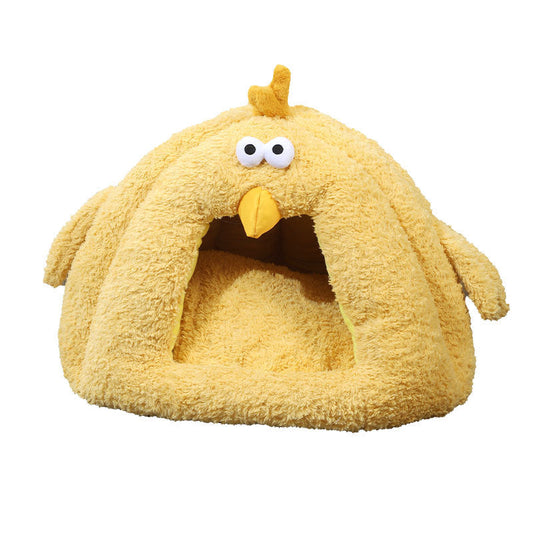 KFX-7300797 Cozy Cold-Proof Cat Nest for Fall and Winter - Available in Medium and Large Sizes