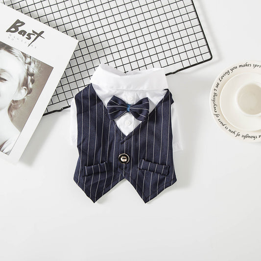 KFX-7304893 Casual Suit Shirts for Dogs and Cats – Thin Buttoned Design in Multiple Colors