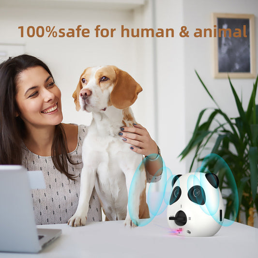 KFX-7338557 Ultrasonic Dog Bark Control Device with Adjustable Sensitivity and Waterproof Design