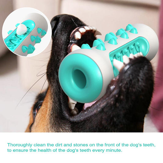KFX-7348285 Durable TPR Dog Chew Toy with Toothbrush Design for Medium & Large Breeds - Safe and Effective Teeth Cleaning